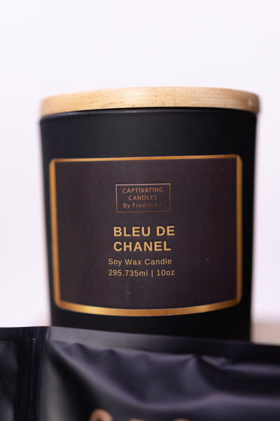 Bleu De Chanel Candle – Captivating Candles by Fredricka